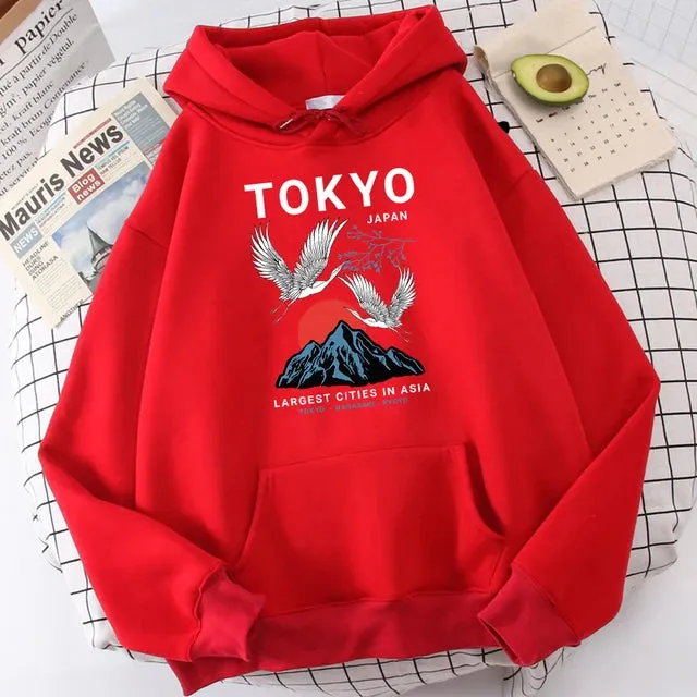 Harajuku Hooded Sweatshirt Tokyo (14 Colors)