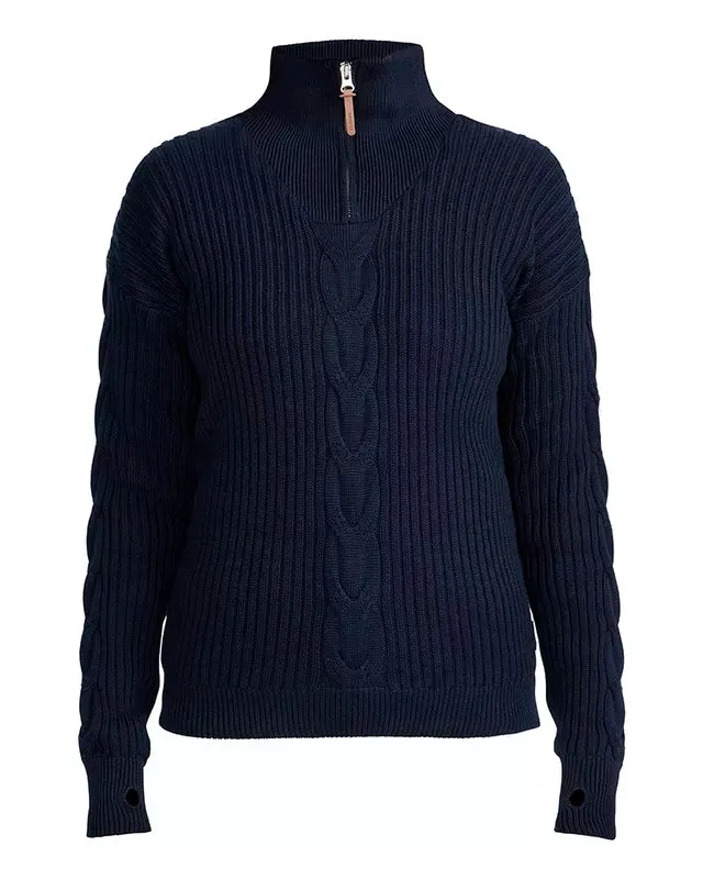 Holebrook Valborg T-Neck WP Windproof Sweater