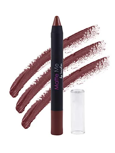 INCOLOR Matte Me Crayon Lipstick, Long Lasting, Waterproof and Smooth Texture Pencil Lipstick For Girl & Women, 2.3g 19 Masion