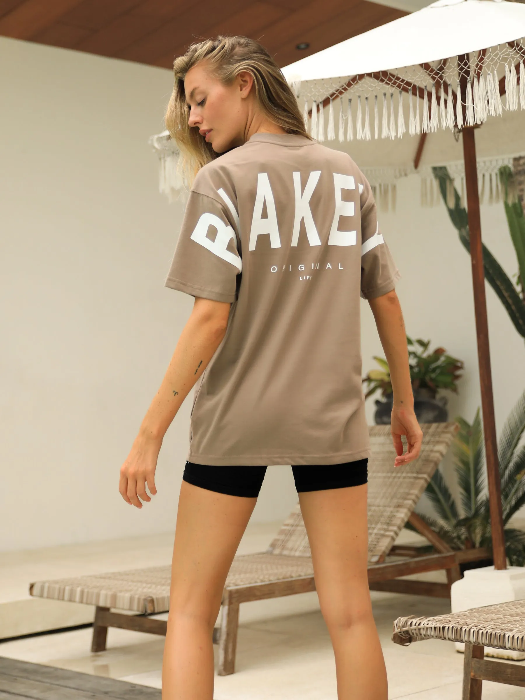 Isabel Oversized T-Shirt - Brown