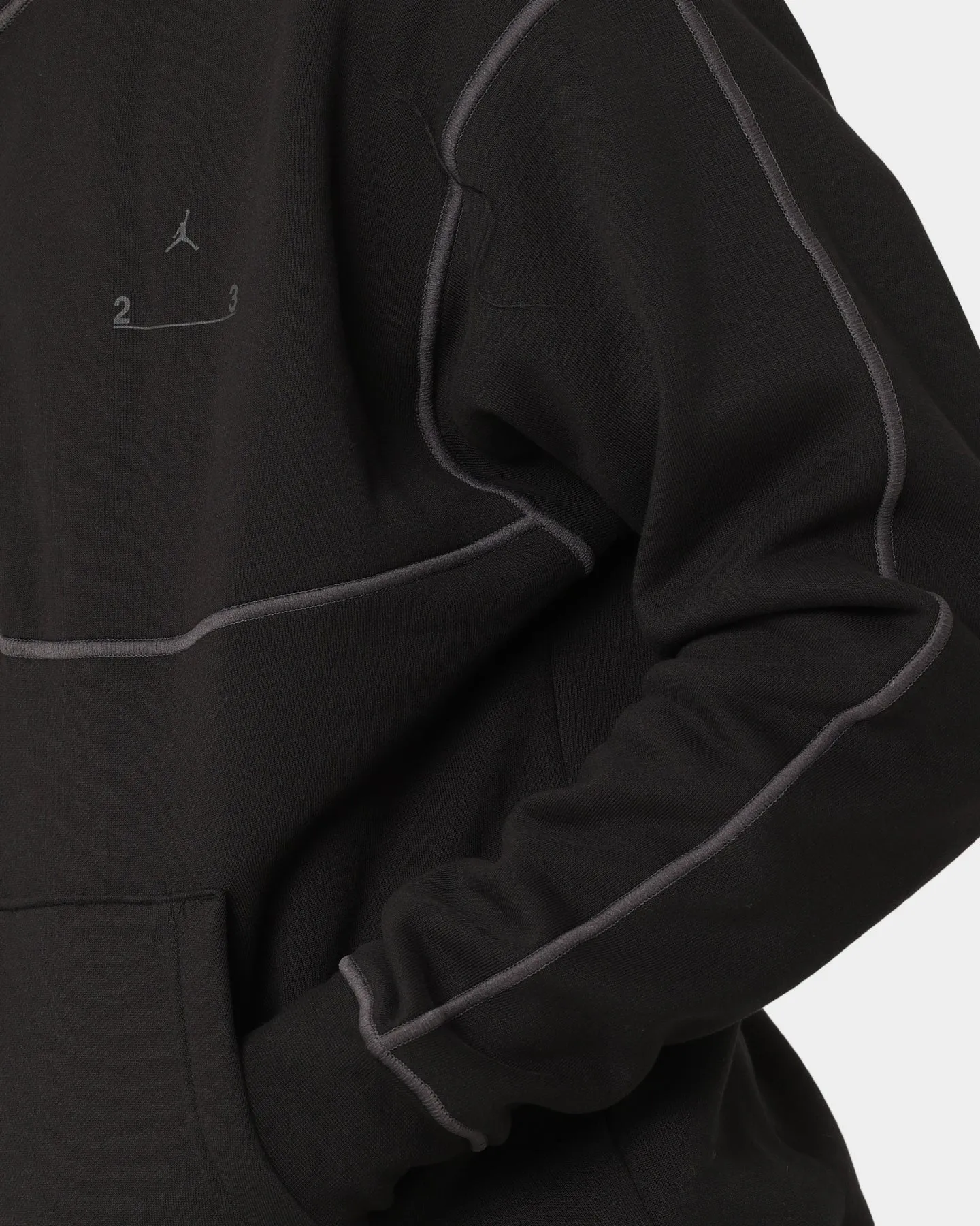 Jordan 23 Engineered Fleece Half-Zip Shirt Black