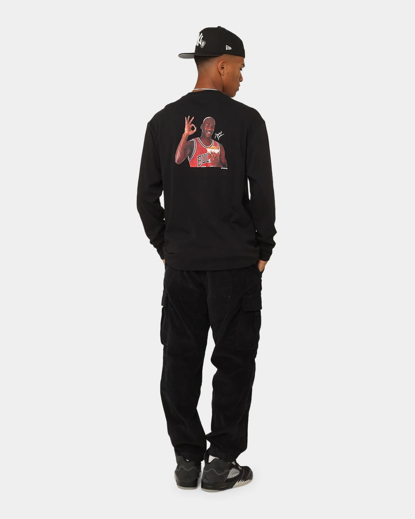 Jordan Flight MVP Statement 85 Crewneck Black/White