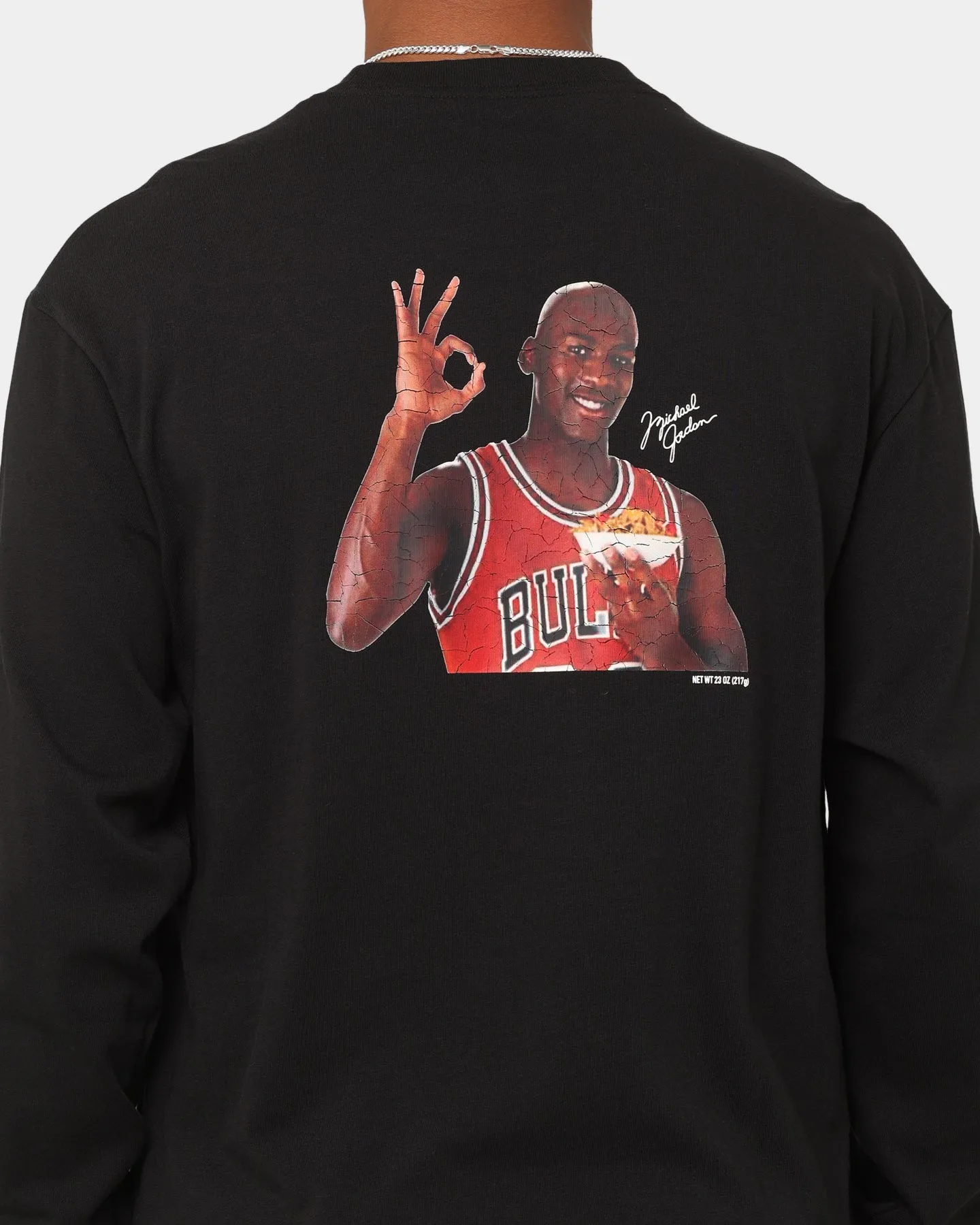 Jordan Flight MVP Statement 85 Crewneck Black/White