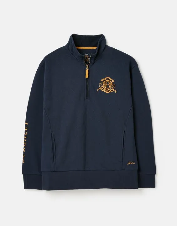 Joules Burghley 1/4 Zip Quilted Sweatshirt