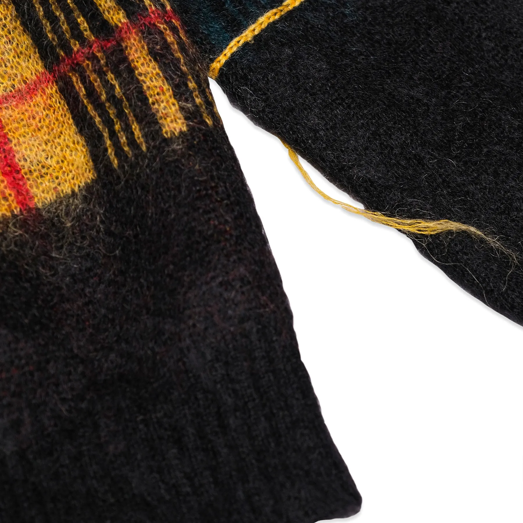 JW ANDERSON Patchwork Turtleneck - Black/Multi