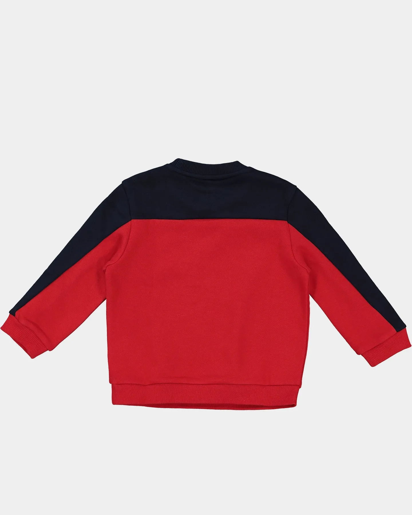 Lacoste Kids' Logo Graphic Sweatshirt Infrared/Navy