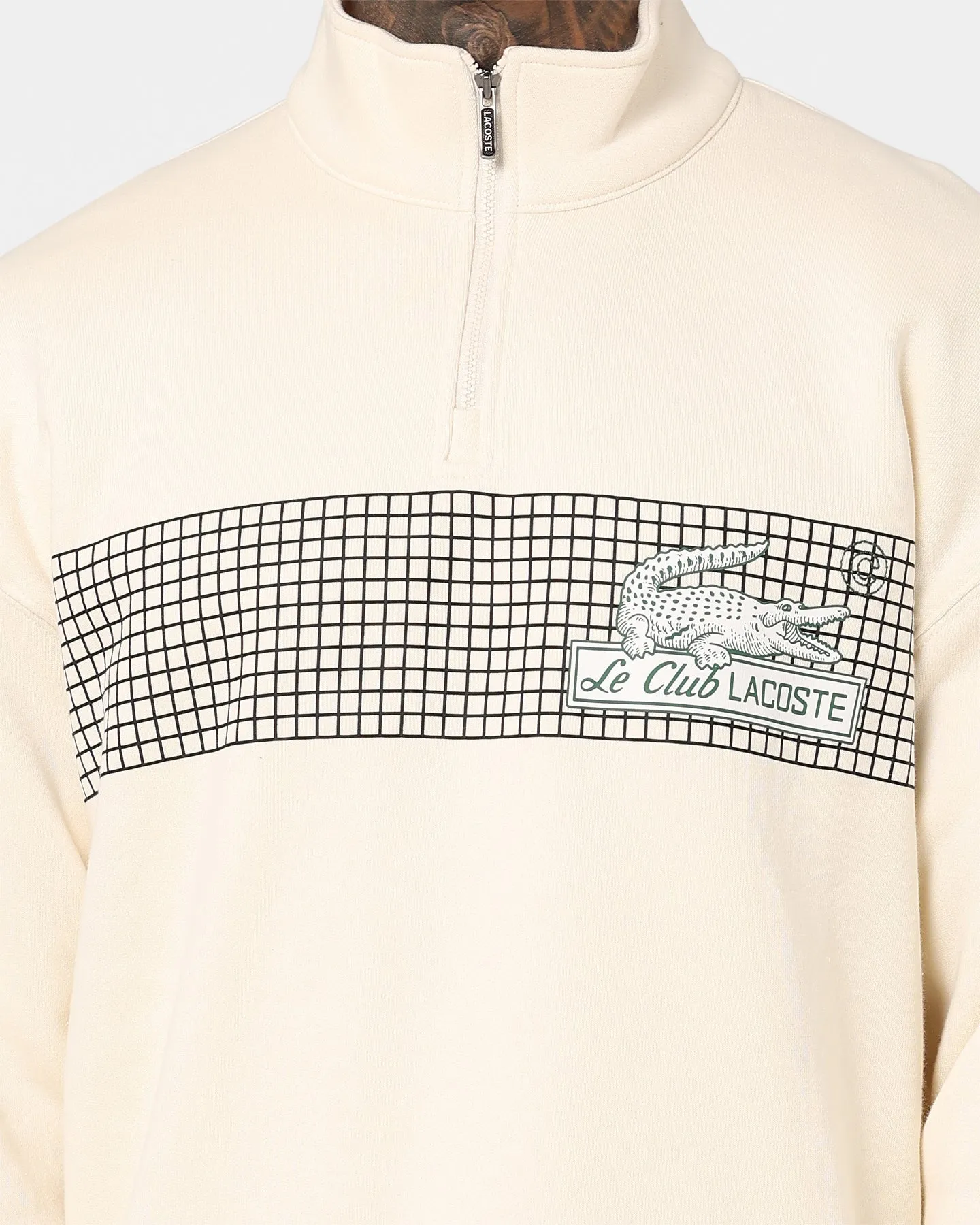 Lacoste Neo Heritage Le Club Mock Neck Sweatshirt Lapland