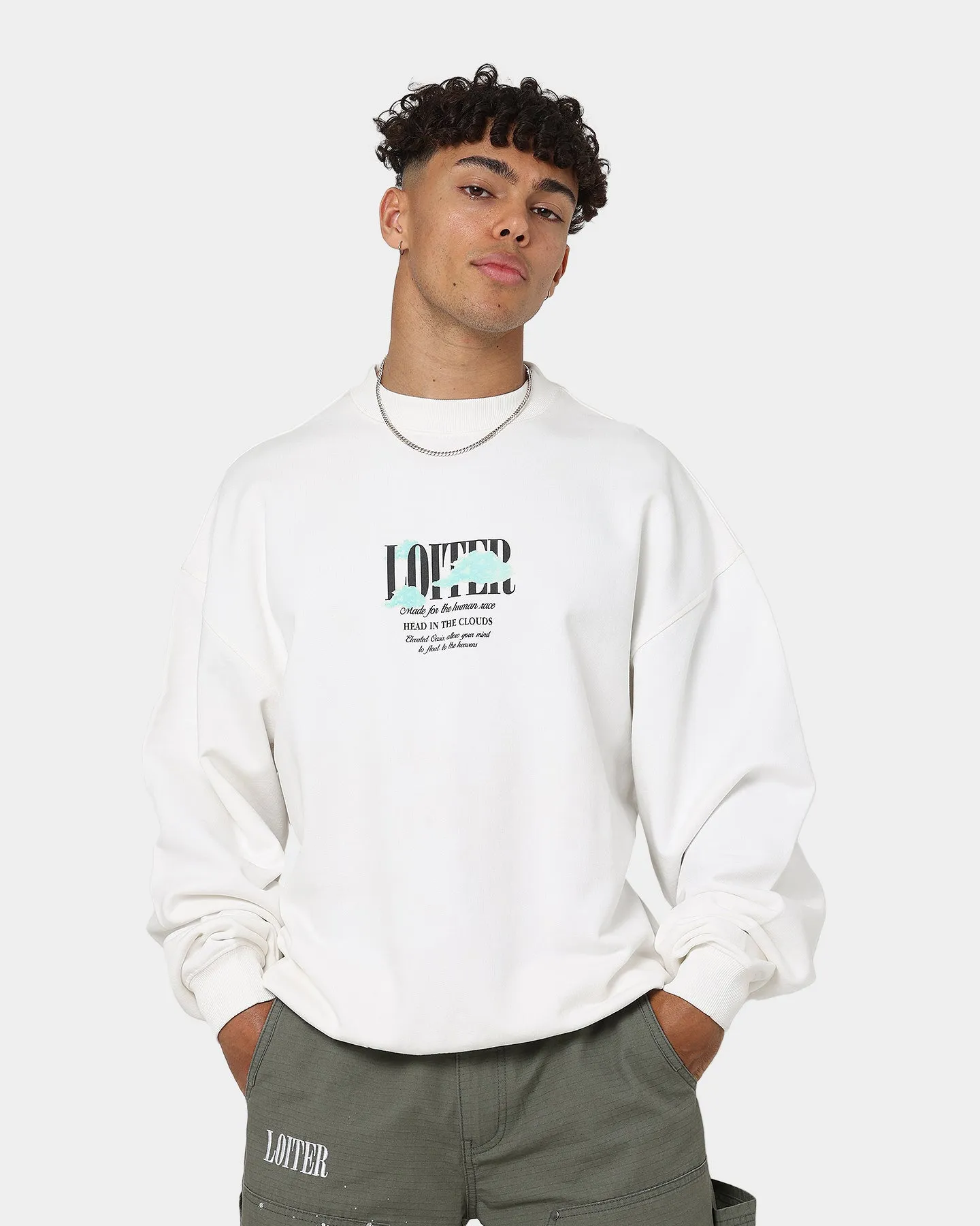 Loiter Cloudland Crewneck Off White