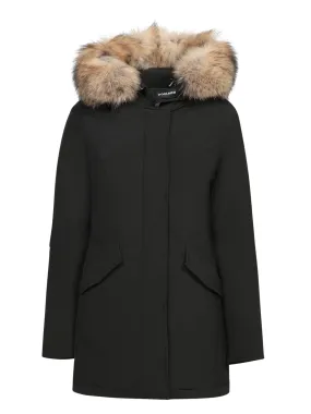 Luxury Arctic Black Parka