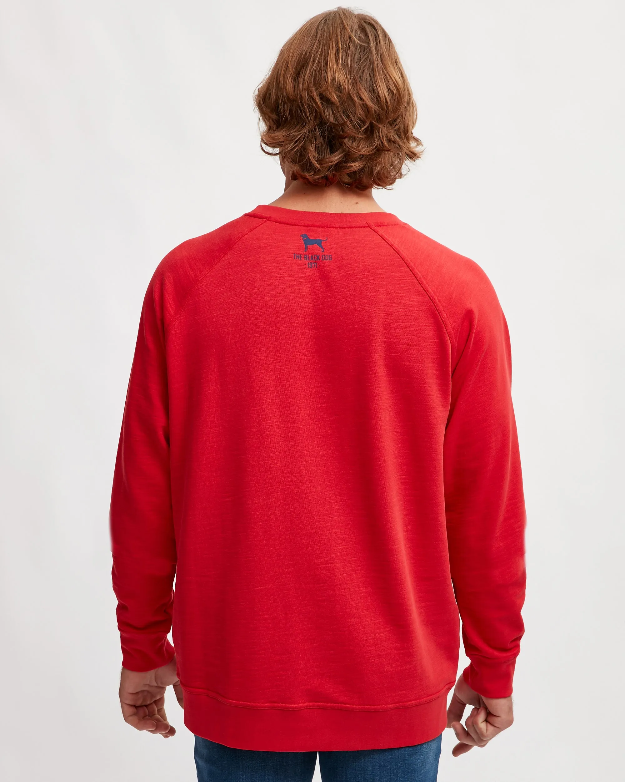 Mens Cove Terry Crewneck Tee