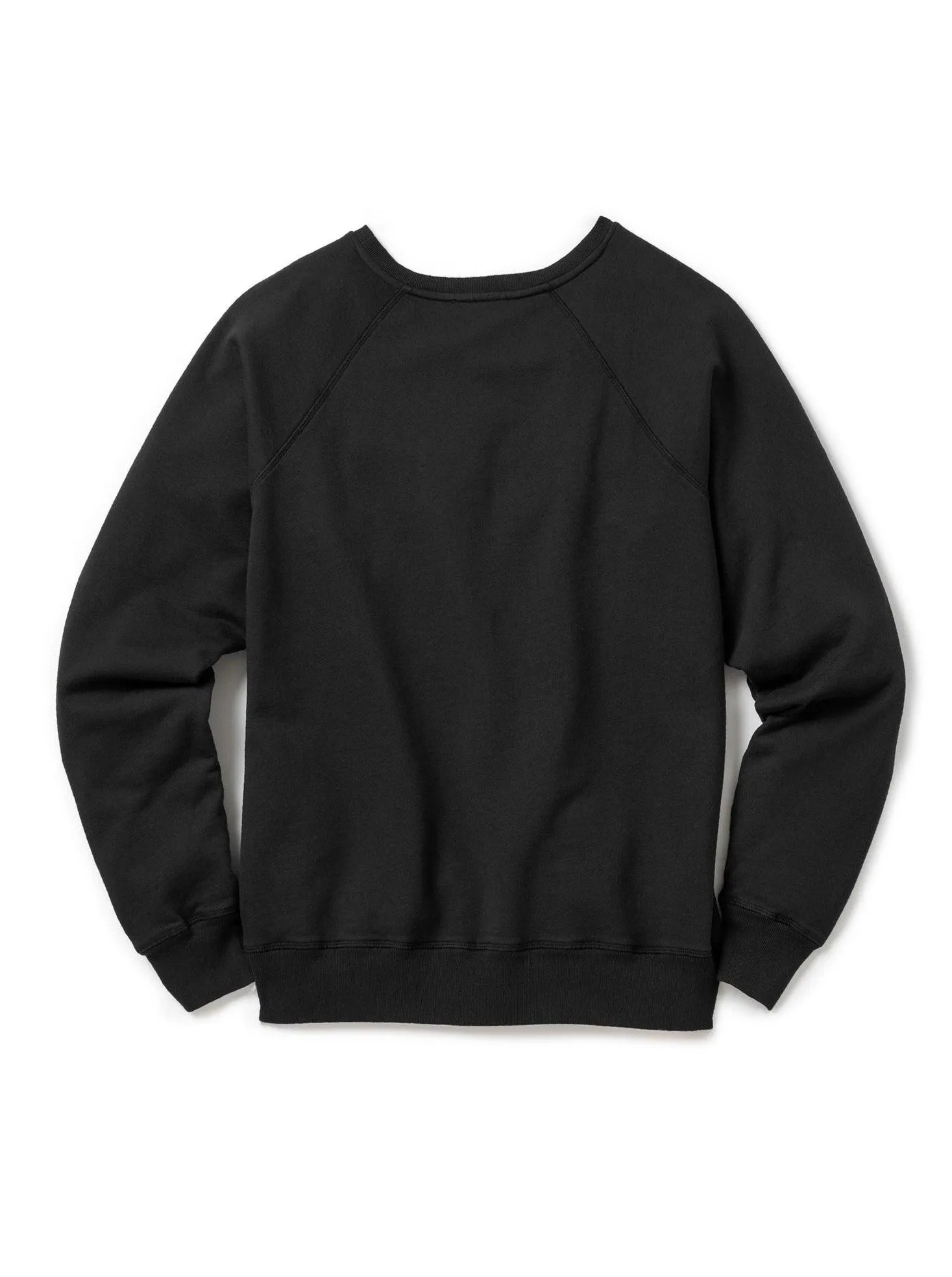 Men's Terry Crewneck - Black