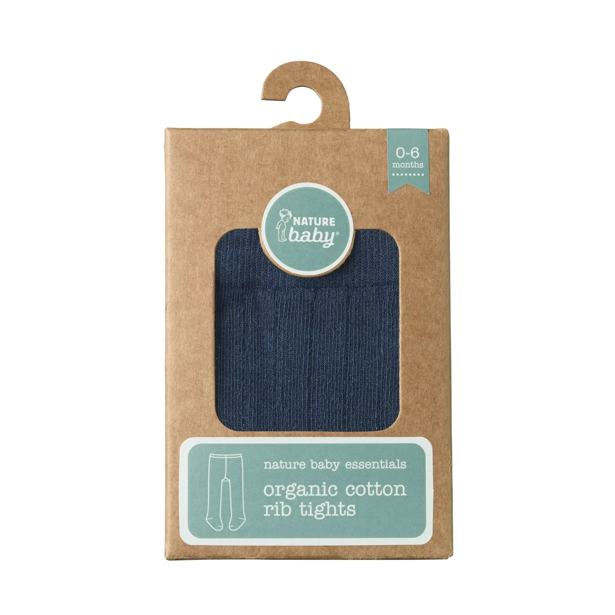 NATURE BABY ORGANIC COTTON TIGHTS NAVY