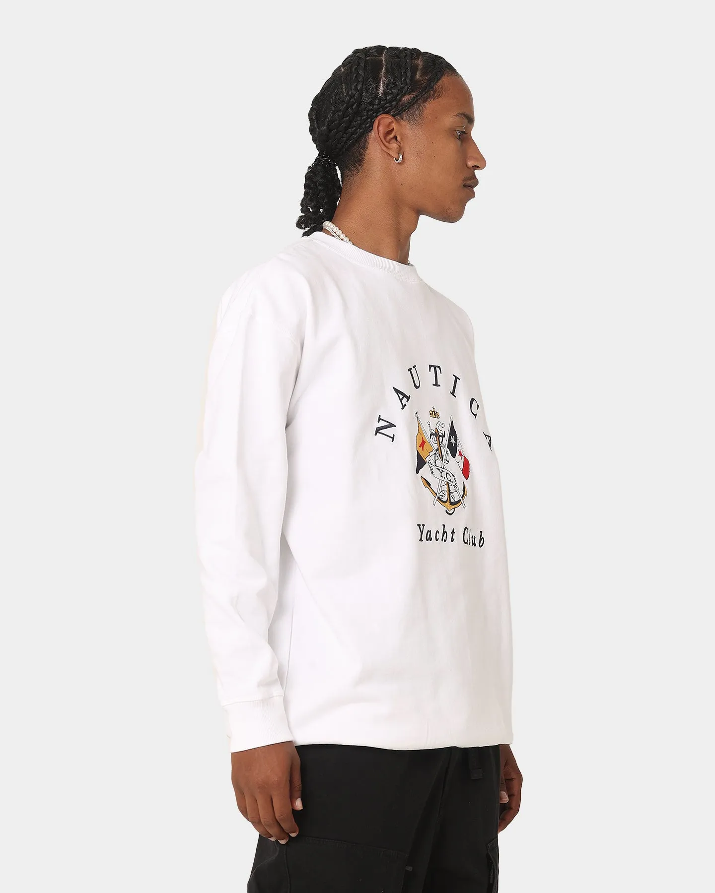 Nautica Lugger Sweatshirt 908 White