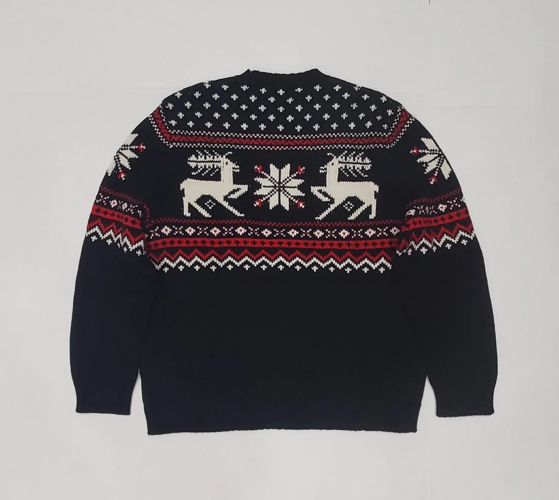 Nwt Polo Ralph Lauren K-Swiss Reindeer Sweater