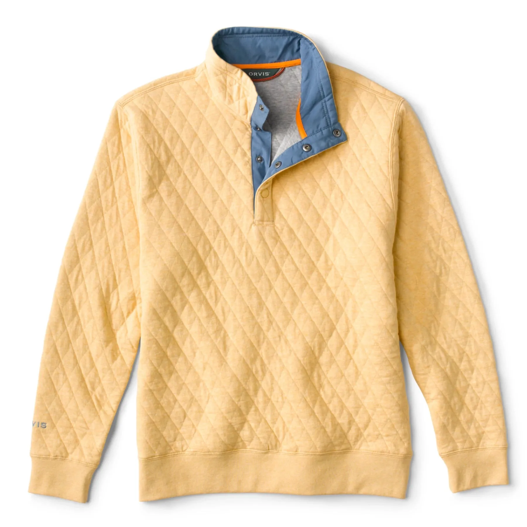 ORVIS QUILTED SNAP SWEATSHIRT