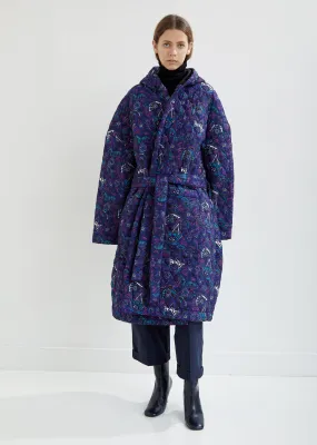 Paisley Padded Coat