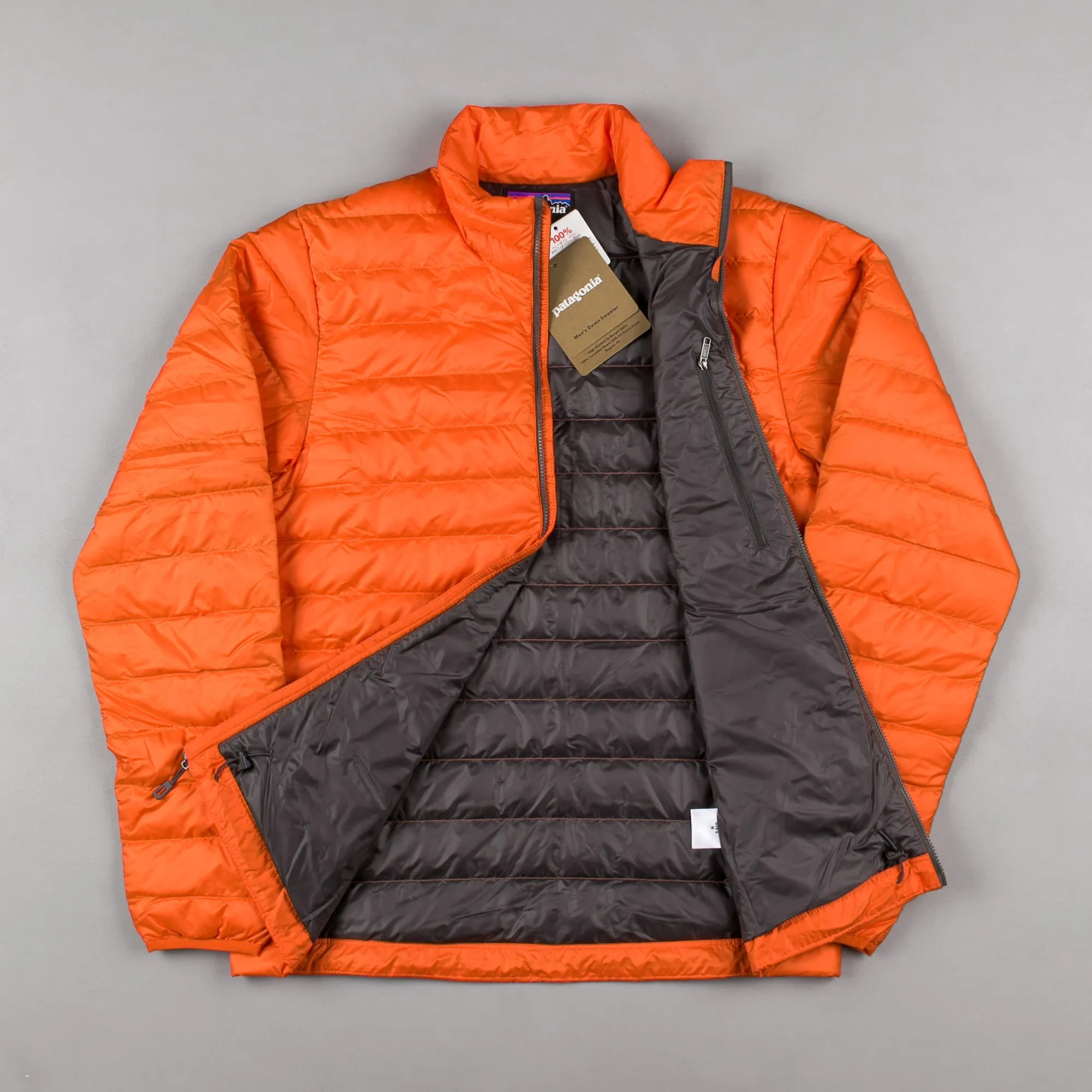 Patagonia Down Sweater Jacket - Cusco Orange