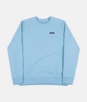 Patagonia P-6 Label Uprisal Crewneck Sweatshirt - Break Up Blue