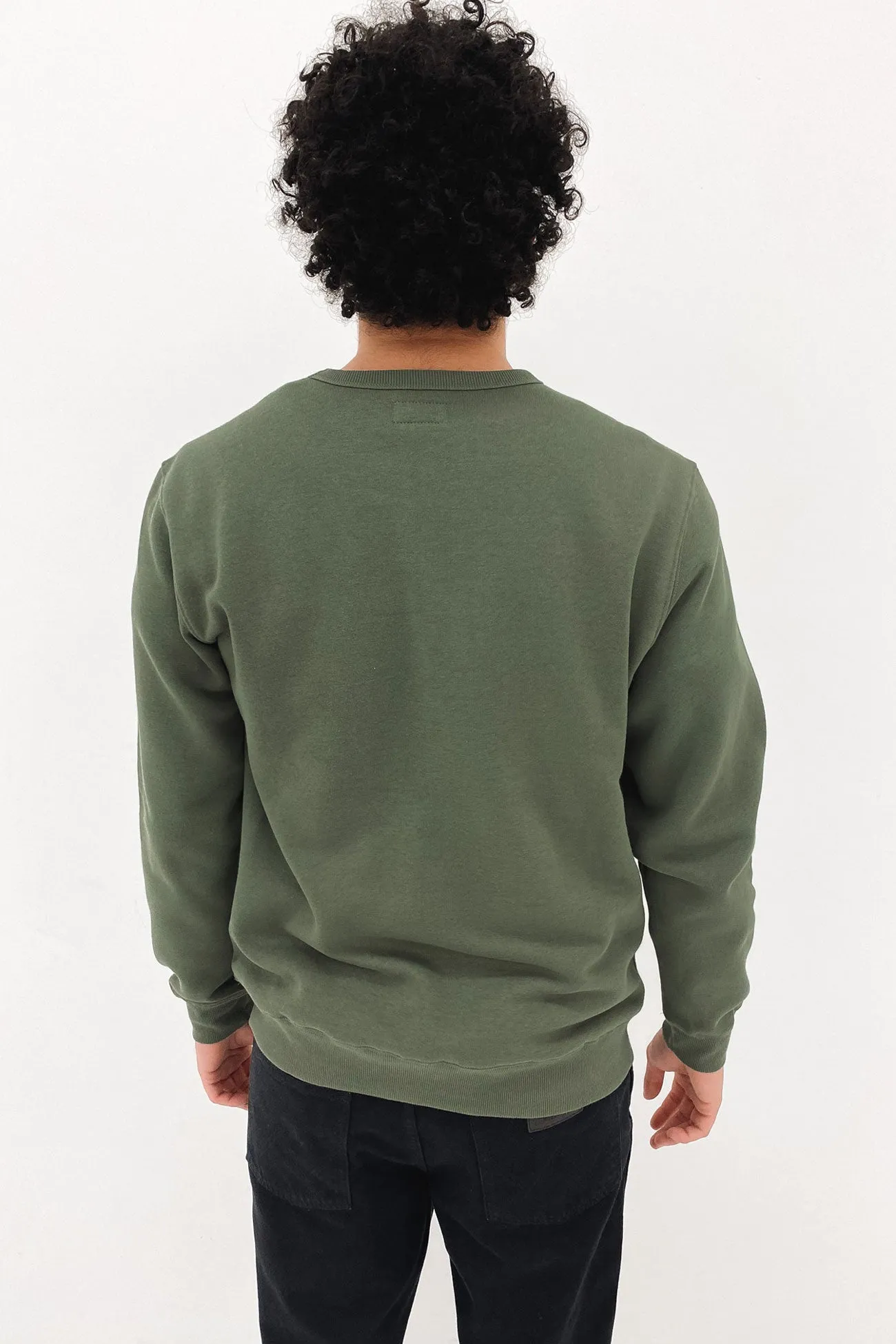 Peace Shield Crew Olive Surplus