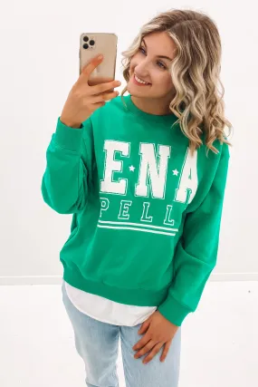 Pelly Gang Sweater Evergreen