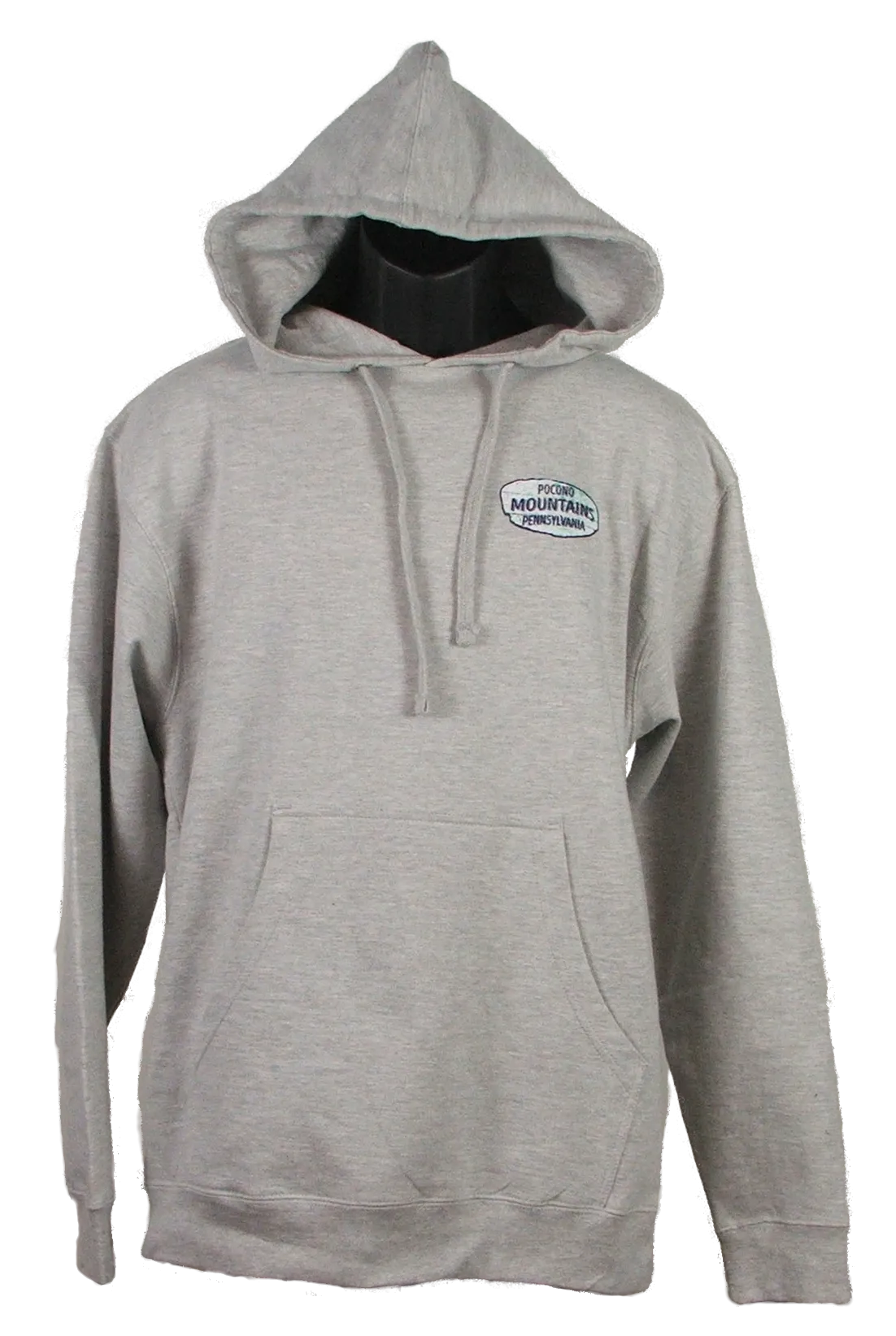 Pocono Mountain Ski Areas Medium Weight Hooded Sweatshirt