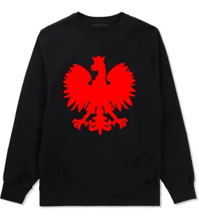 Poland Eagle Polish Pride Polska Big Mens Crewneck Sweatshirt