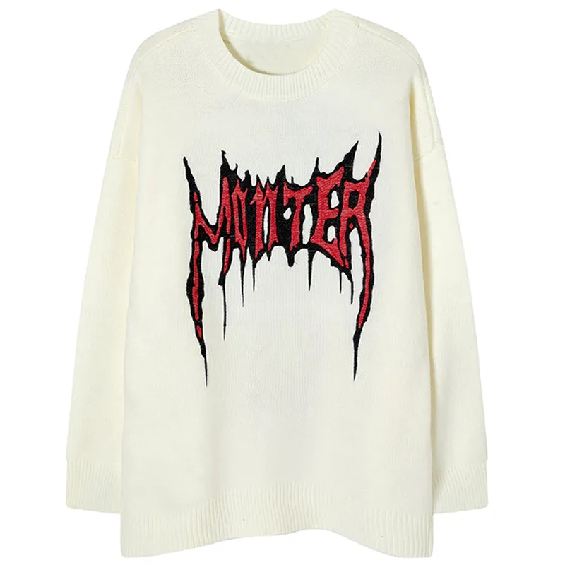 PopFlying High Street Sweater Cross Patch