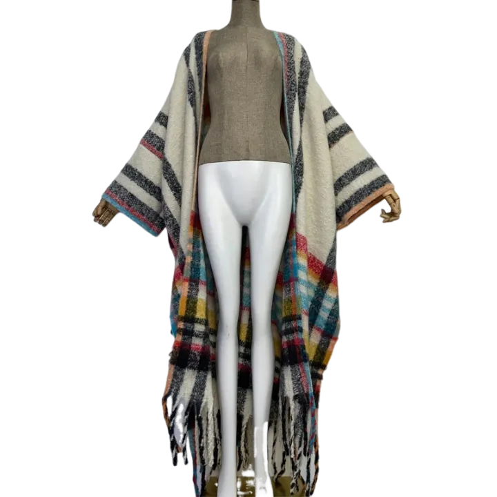 Pre Order: Chic Poncho Cardigan  - WINI