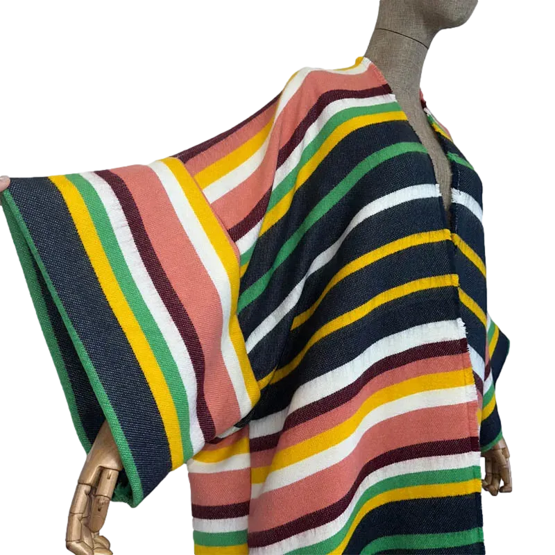 Pre Order:  Cozy Striped Maxi Cardigan - WINI