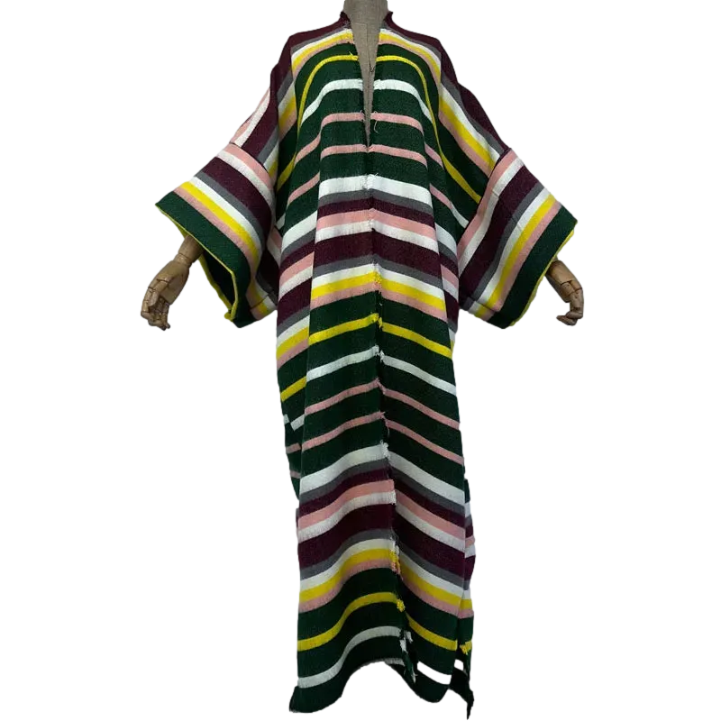 Pre Order:  Cozy Striped Maxi Cardigan - WINI