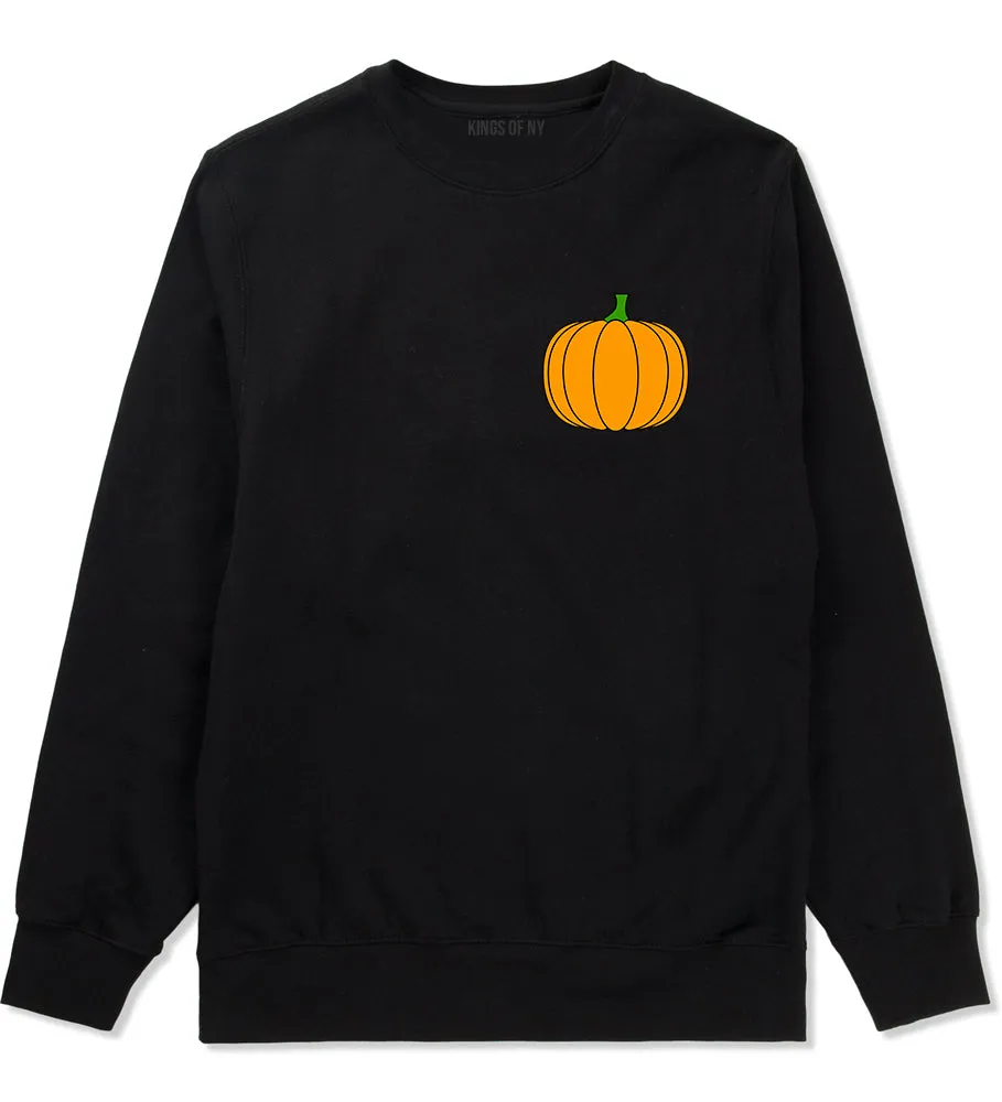 Pumpkin Fall Chest Mens Crewneck Sweatshirt