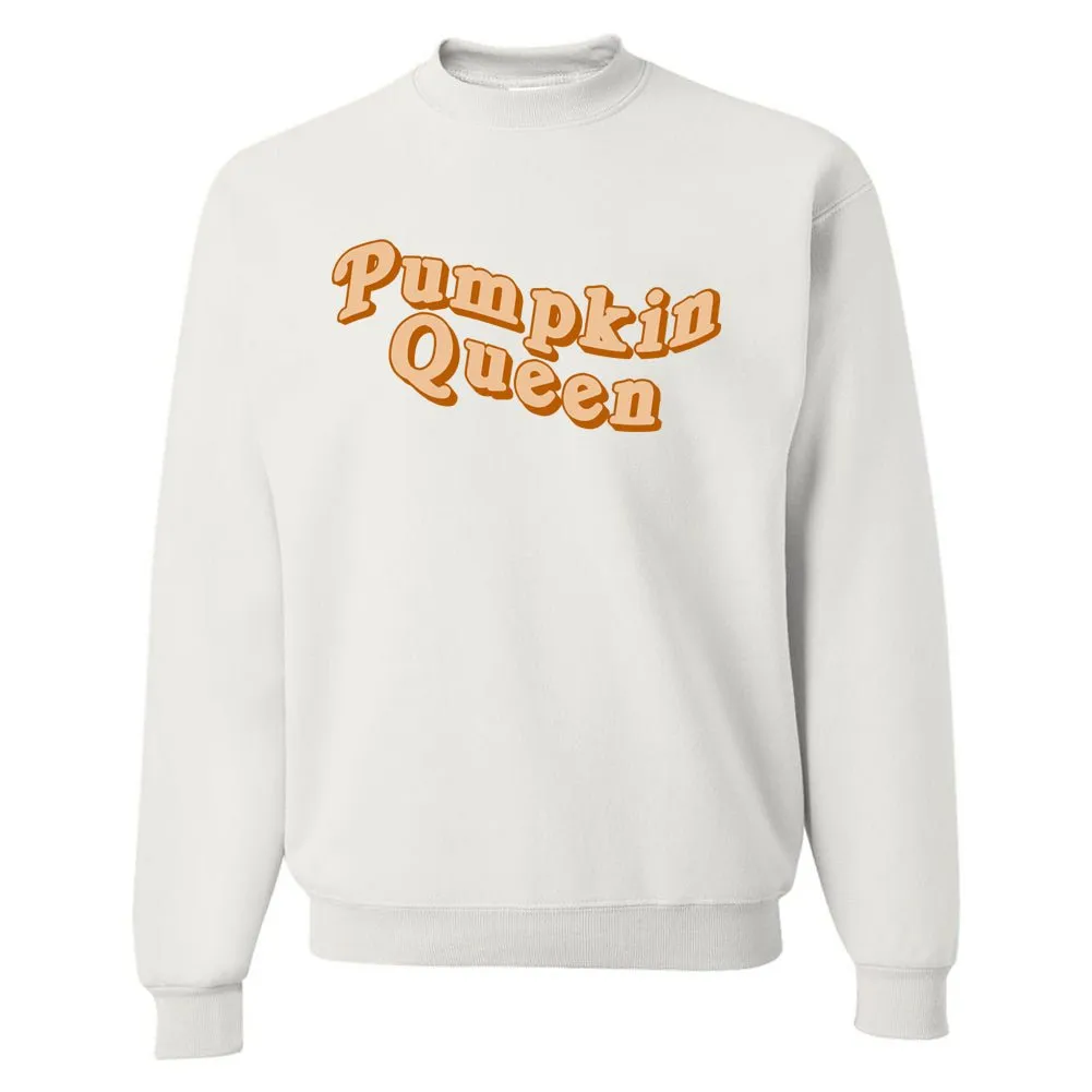 'Pumpkin Queen' Crewneck Sweatshirt