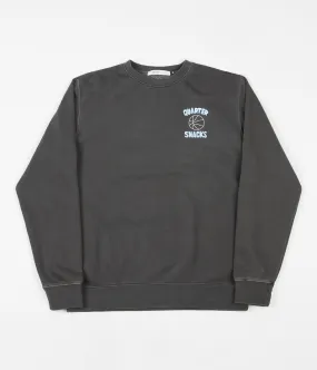 Quartersnacks Ball Is Life Crewneck Sweatshirt - Washed Charcoal