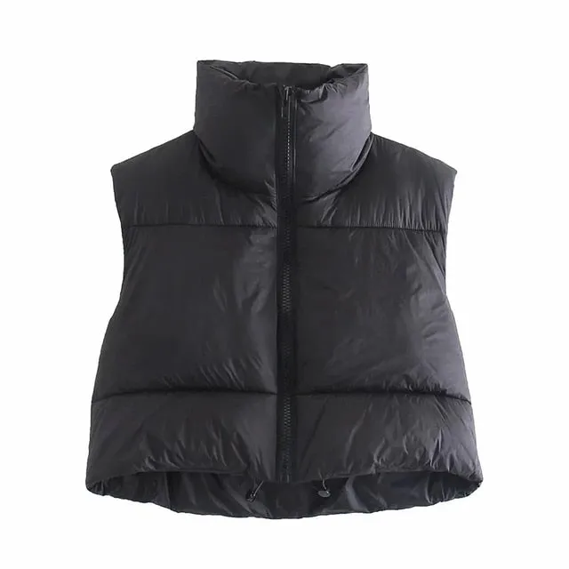 Quilted Vest Winter Coat Jacket