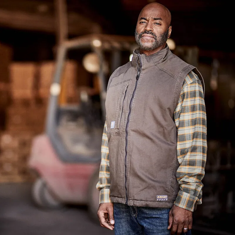 Rebar Men's Washed DuraCanvas Insulated Vest | 10027866