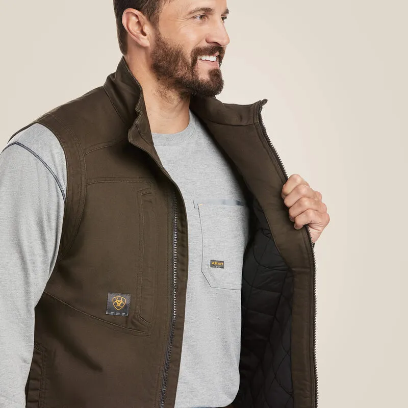 Rebar Men's Washed DuraCanvas Insulated Vest | 10027866