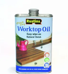 Rustins Quick Dry Worktop Oil - 500ml