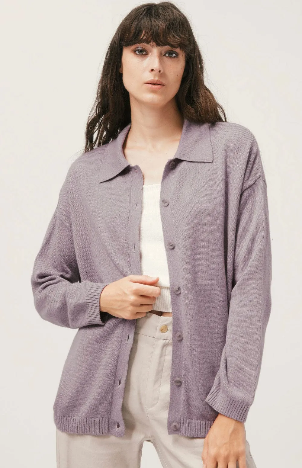 Sean Cardigan Sweater | Wisteria