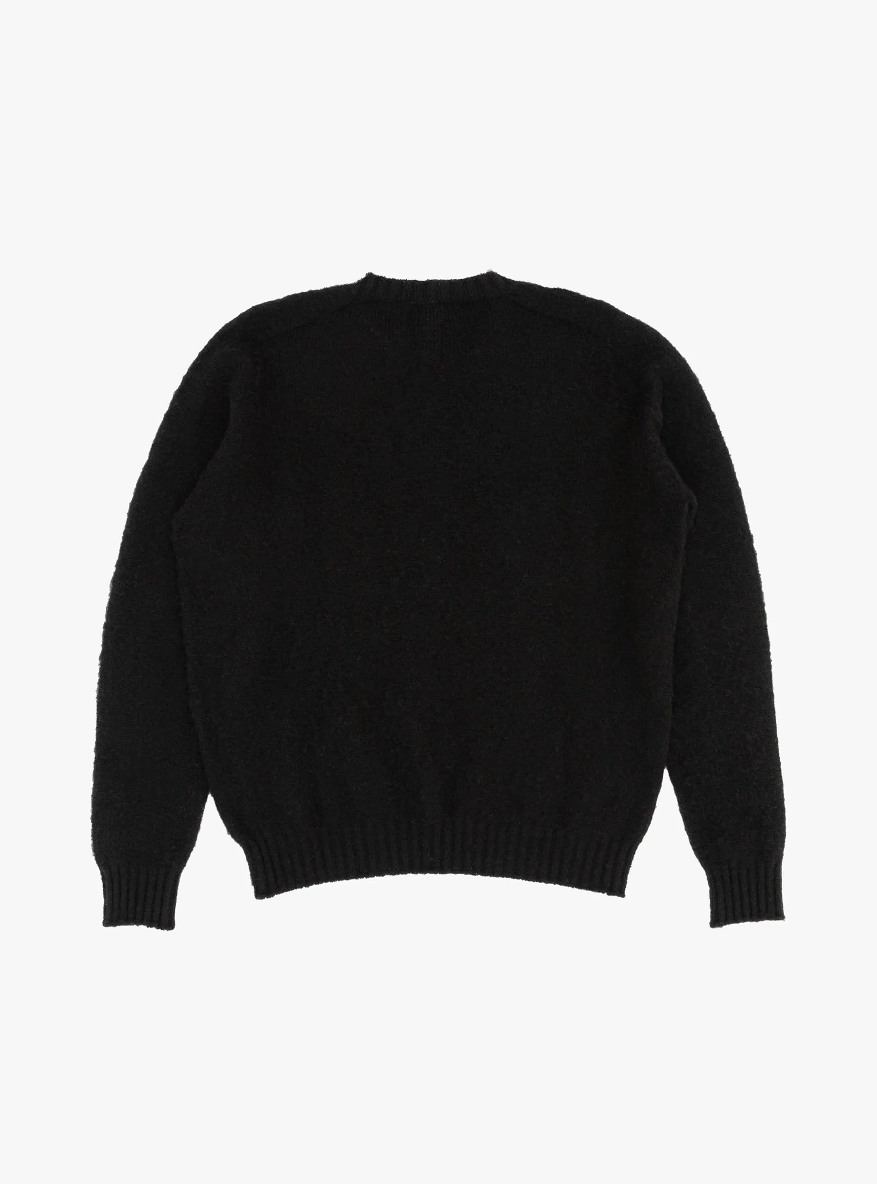 Shaggy Bear Jumper Black