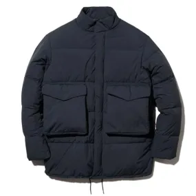 Snow Peak Recycled Nylon Ripstop Down Coat Black