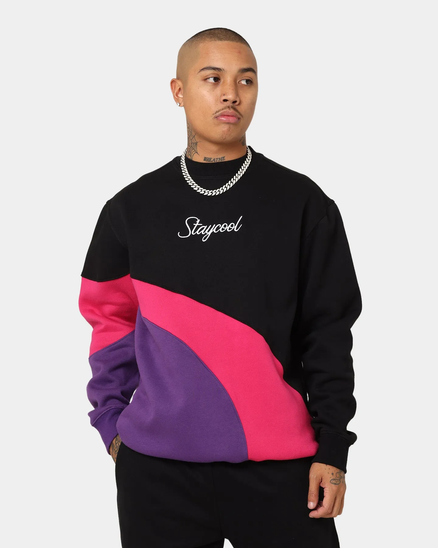 STAYCOOLNYC Racer Sweatshirt Mutli