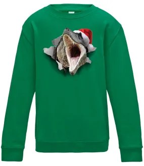 T-Rex Santa Claws