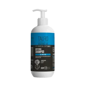 Tauro Pro Line Ultra Natural Care whitening shampoo for dogs and cats with white and light coat