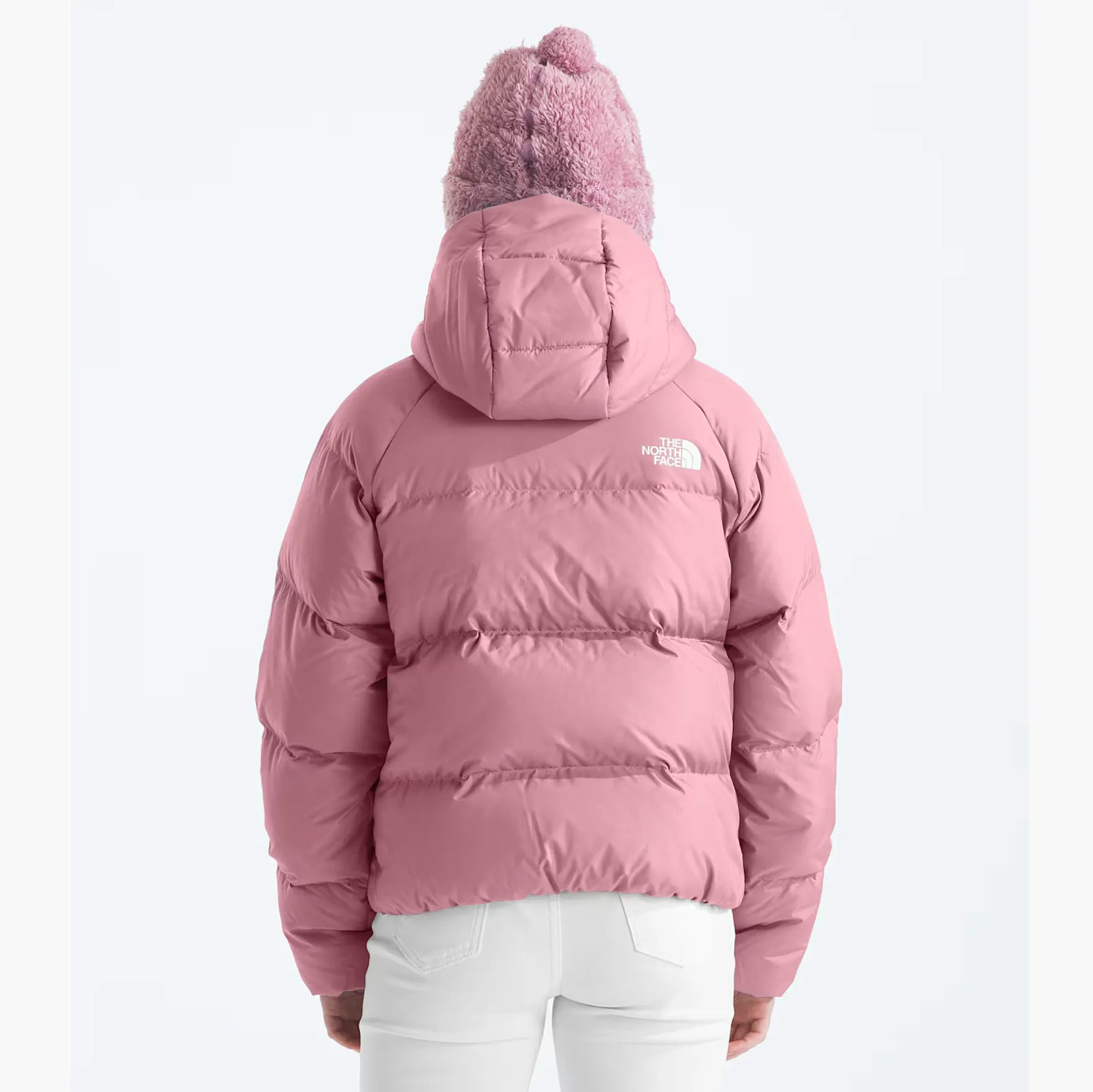 The North Face Mauve North Down Hooded Jacket