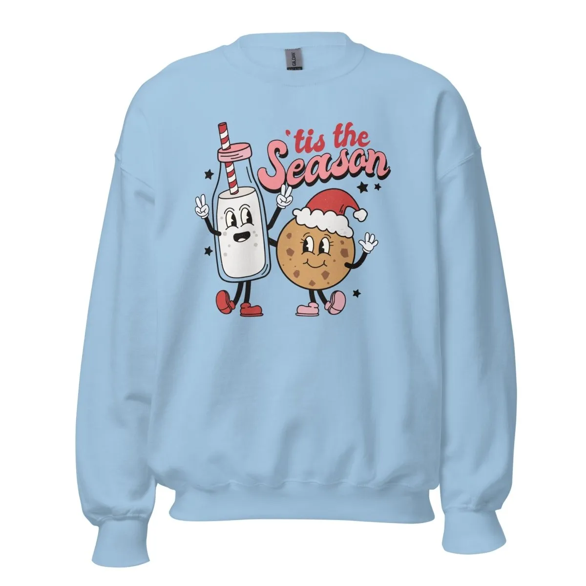 'Tis The Season 'Milk & Cookies' Crewneck Sweatshirt