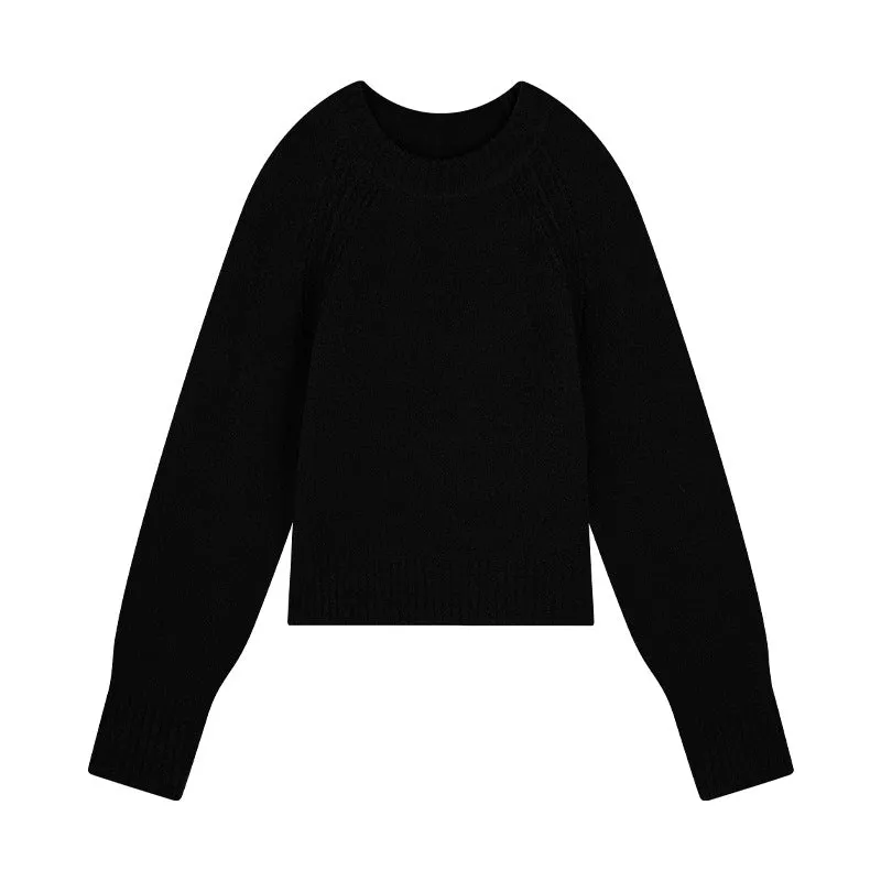 Toleet 2000s fashion Woolen Sweater for Women 2024 Autumn Trendy Comfy Designer Oversize Knitted Crewneck Jumper Sweater