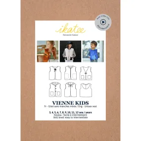 Vienne Vest - Kids - Sewing Pattern | Ikatee