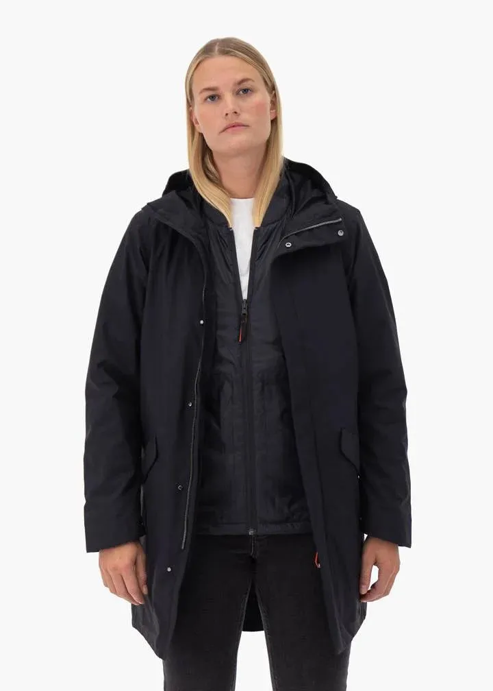 W LAUSANNE III PARKA NAVY