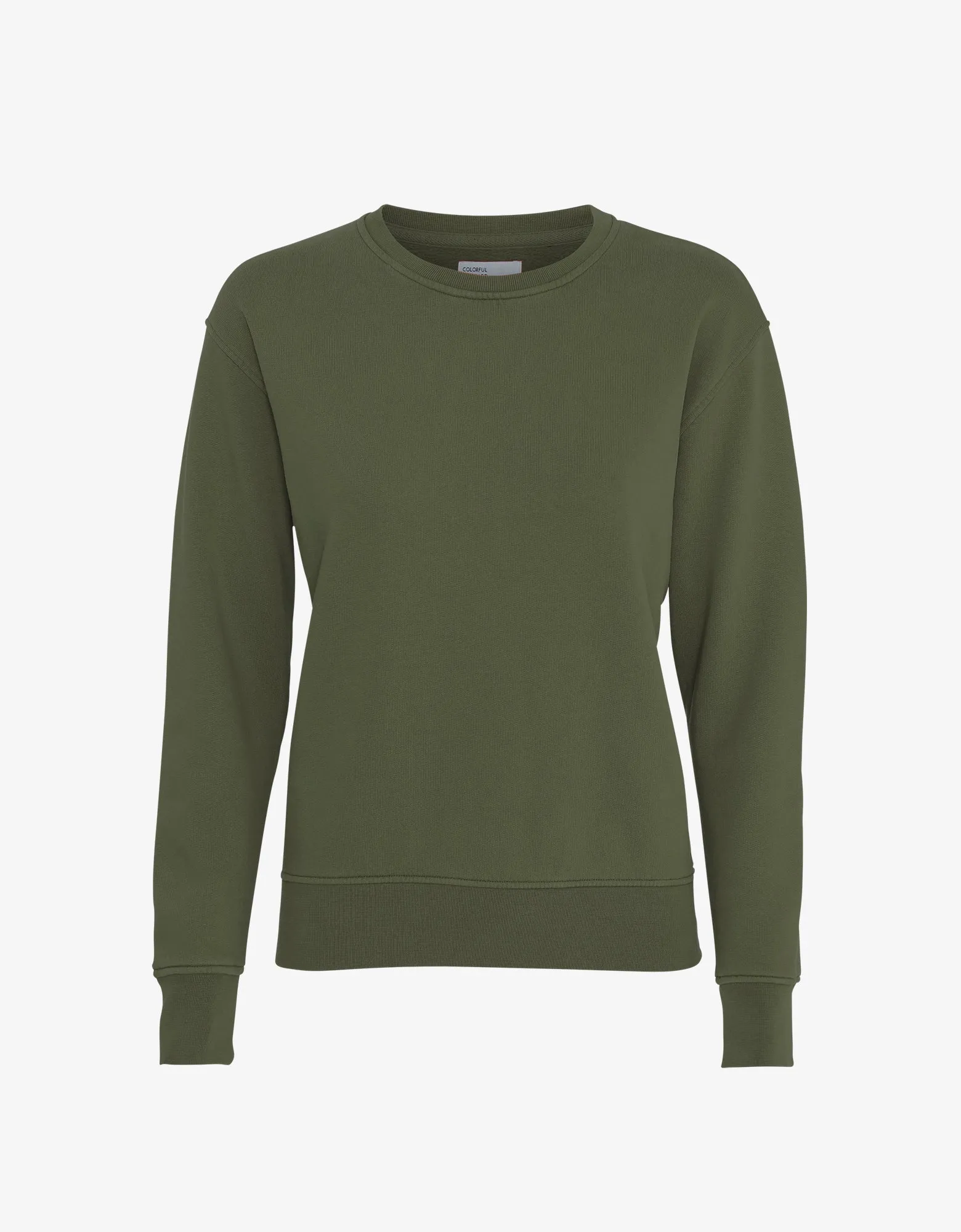 Women Classic Organic Crew - Seaweed Green