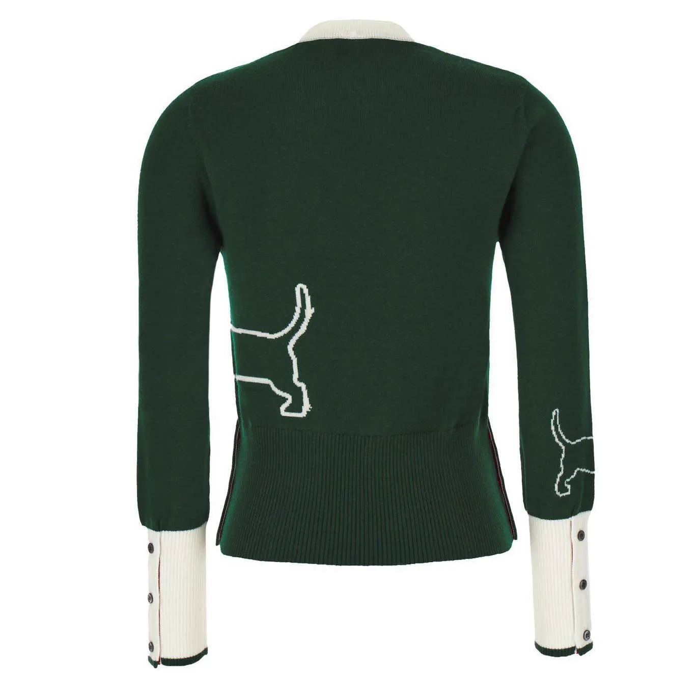 Women's dachshund vintage knit jumper